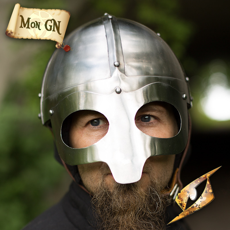 Casque Viking - vue 1