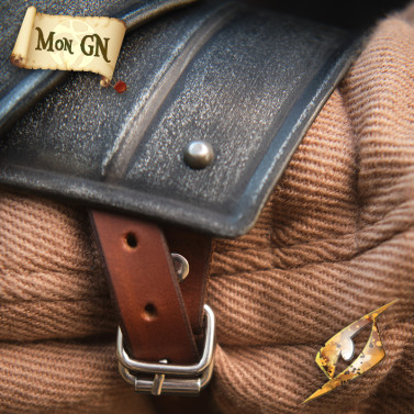 Spallières sombre du Mercenaire - vue 3