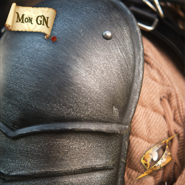 Spallières sombre du Mercenaire - vue 4