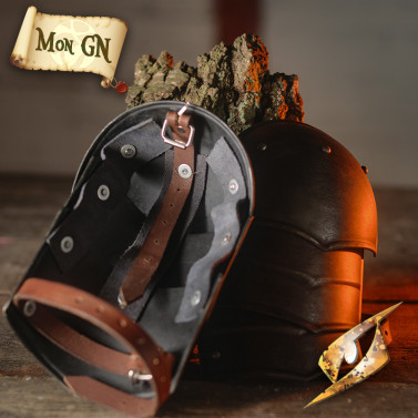 Spallières sombre du Mercenaire - vue 7