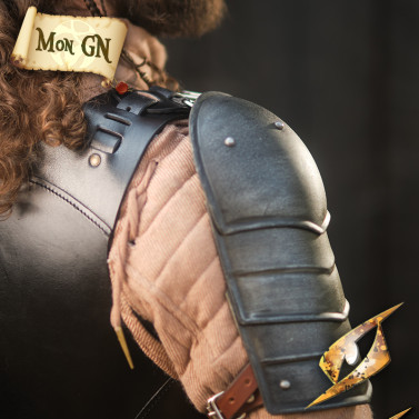 Spallières sombre du Mercenaire - vue 8