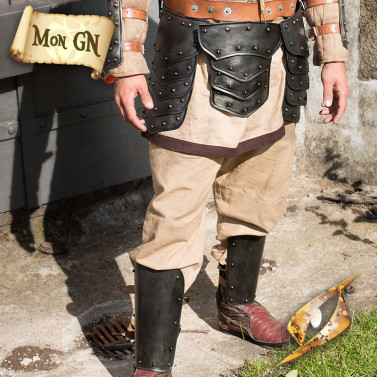 Armure Complète Sombre de Guerrier - vue 5