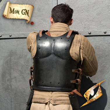 Armure Complète Sombre de Guerrier - vue 6
