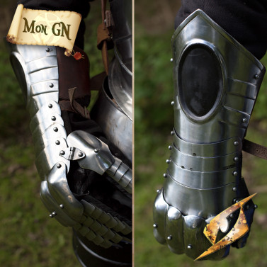 Gantelet du chevalier de l'ordre - vue 1