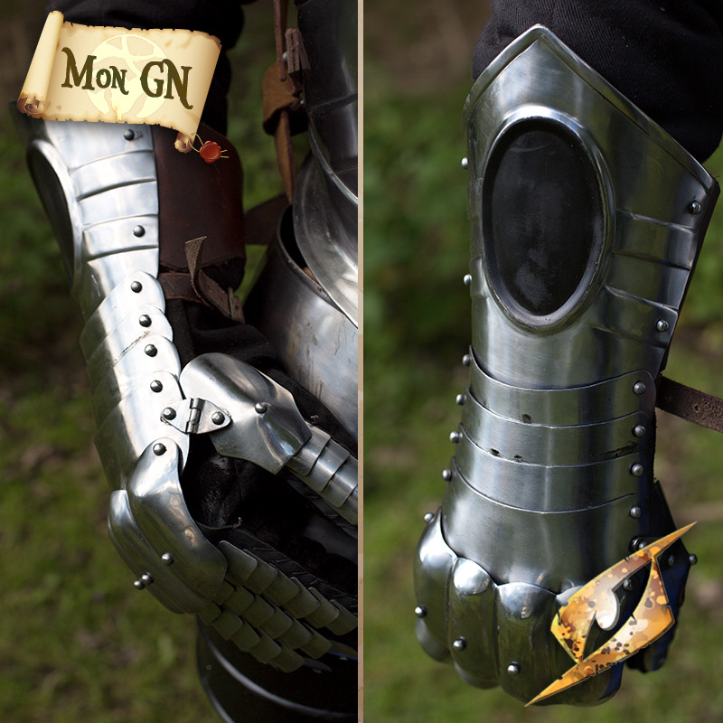 Gantelet du chevalier de l'ordre - vue 1