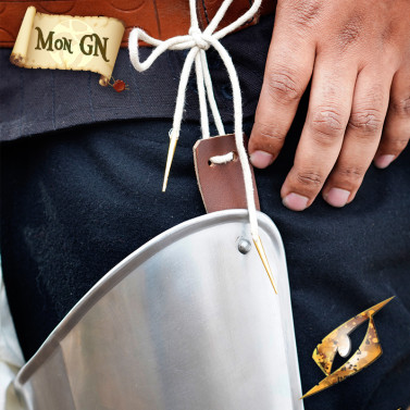  Protection de jambes du soldat - Epic Armoury - vue 4