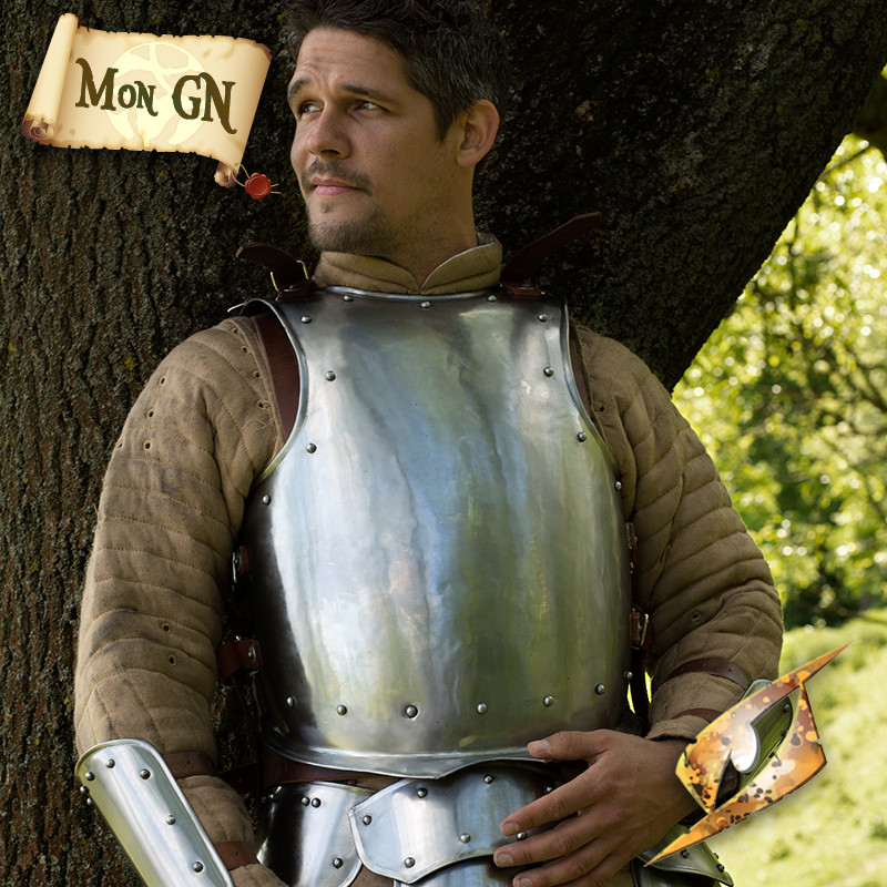 Plastron de guerrier - vue 2