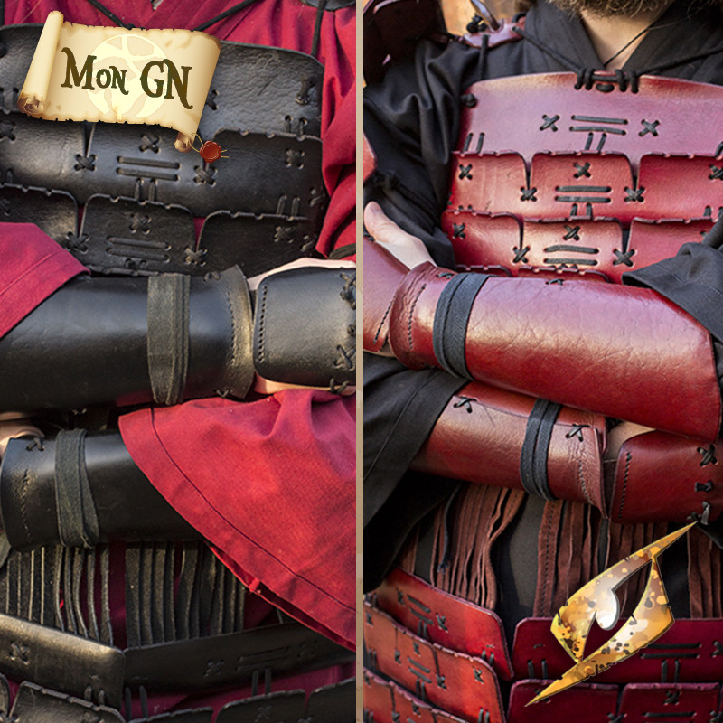 Brassards Samourai - vue 1