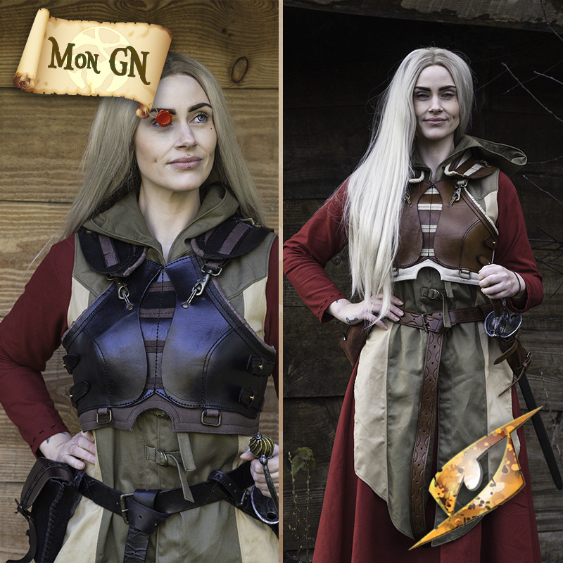 Armure d'aventurière - vue 1