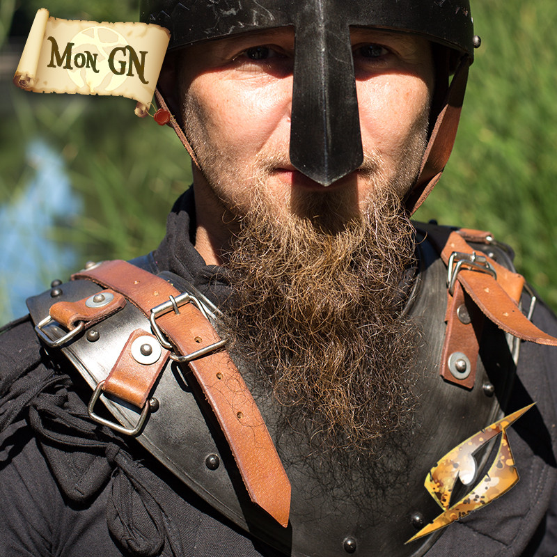 Gorgerin Sombre du Guerrier - vue 1