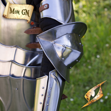 Protections de bras Gothiques - vue 2