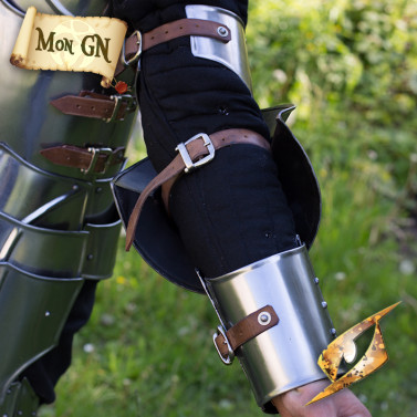 Protections de bras Gothiques - vue 3