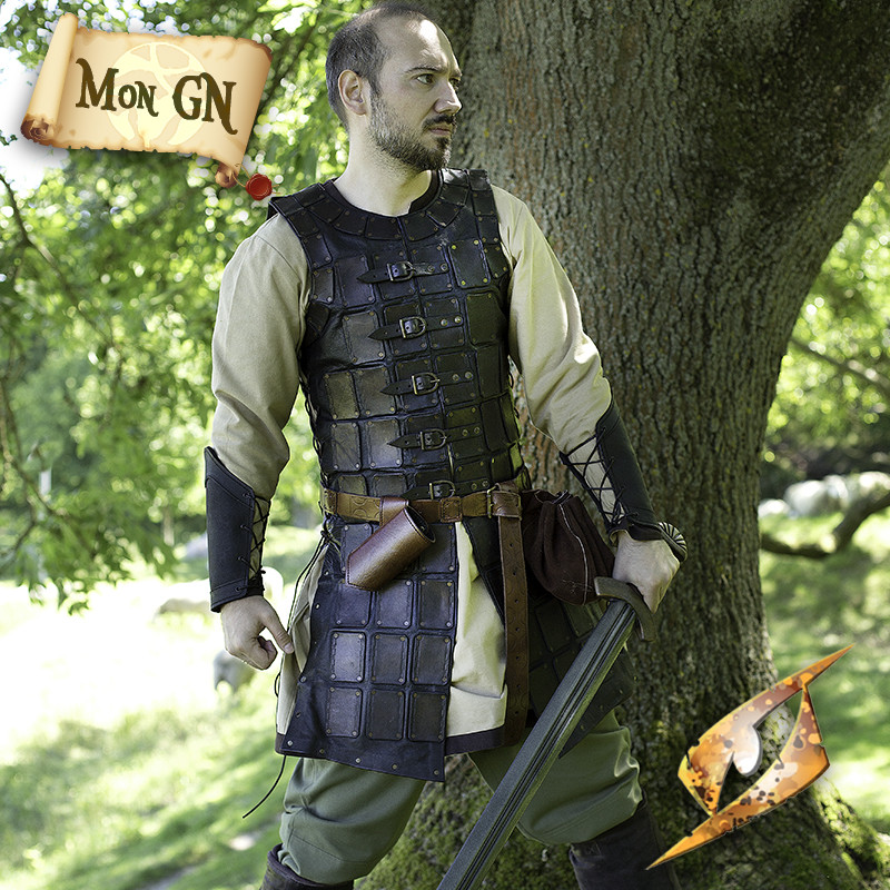 Brigandine Epic en Cuir -...