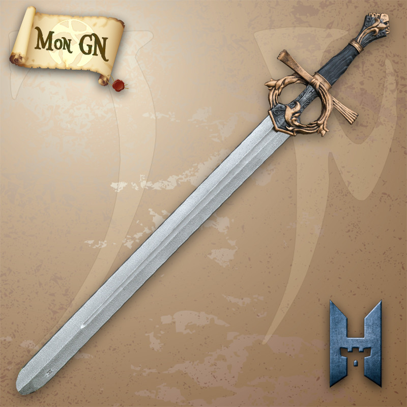  Epée Highborn courte - Stronghold - vue 6