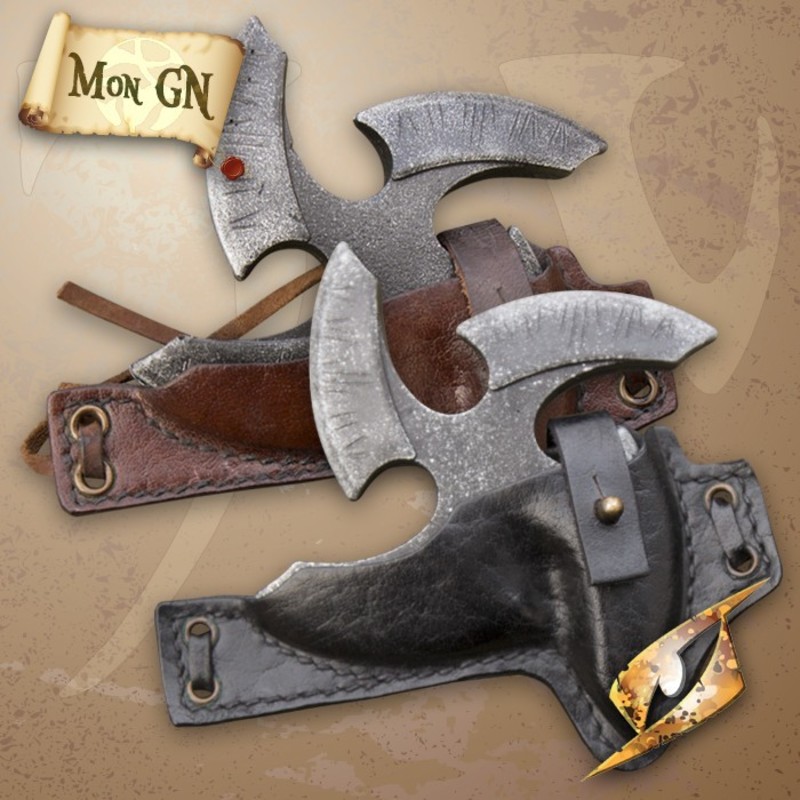  Fourreau et Shuriken 4 pointes - Epic Armoury - vue 5
