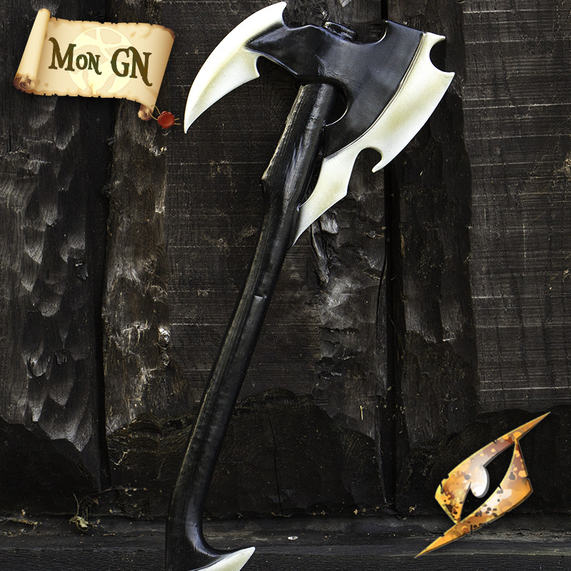 Hache d'Elfe Noir - vue 1