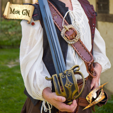  Broadsword à garde panier - Epic Armoury - vue 3