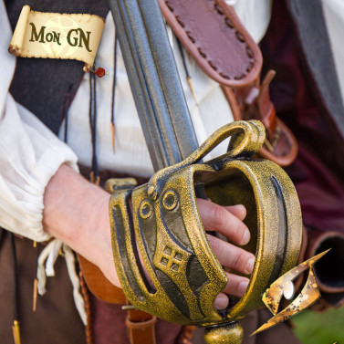  Broadsword à garde panier - Epic Armoury - vue 4