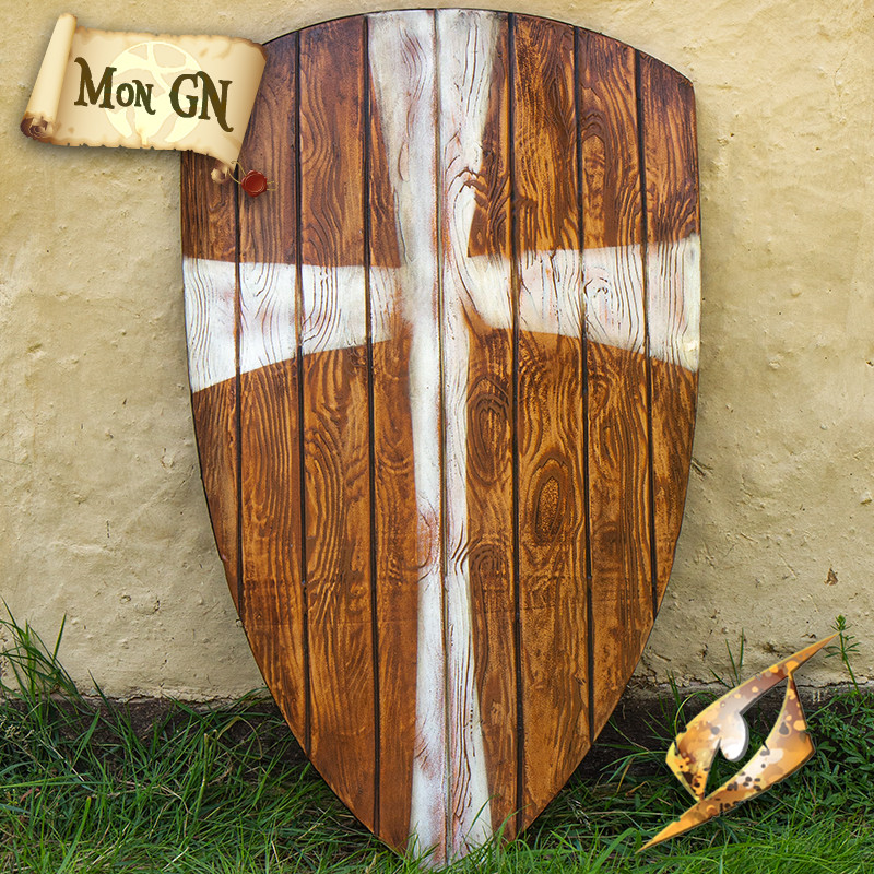 Bouclier de Croisé avec croix - Epic Armoury - vue 2
