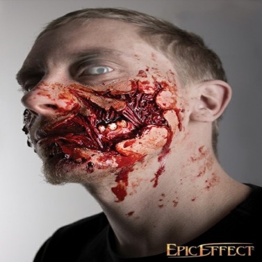  Joue déchirée de Zombie - Epic Effect - vue 1