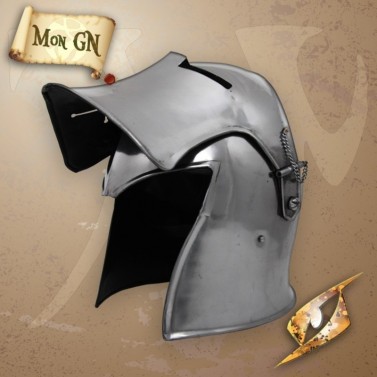 Barbute à visière - Epic Armoury - vue 3